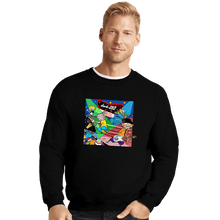 Load image into Gallery viewer, Daily_Deal_Shirts Crewneck Sweater, Unisex / Small / Black The Punk Dorks
