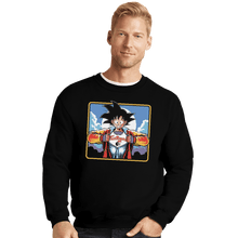 Load image into Gallery viewer, Shirts Crewneck Sweater, Unisex / Small / Black Teen Oozaru
