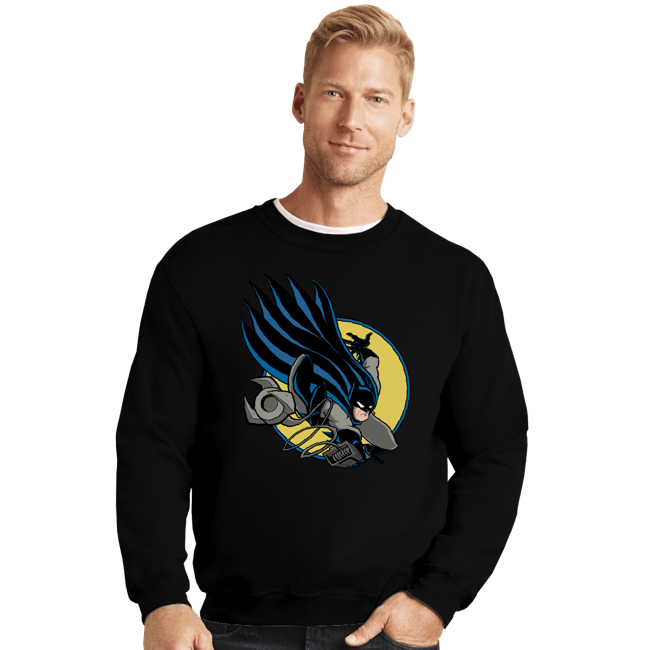 Secret_Shirts Crewneck Sweater, Unisex / Small / Black BAT300