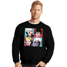 Load image into Gallery viewer, Shirts Crewneck Sweater, Unisex / Small / Black Warhol Girls
