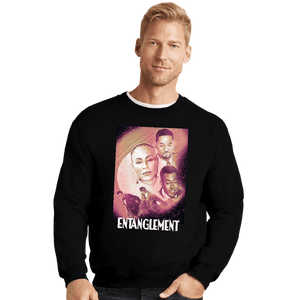 Secret_Shirts Crewneck Sweater, Unisex / Small / Black Entanglement