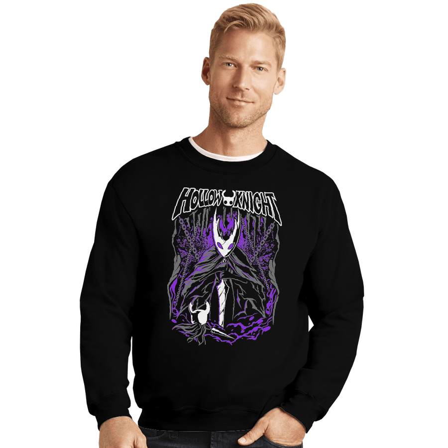 Shirts Crewneck Sweater, Unisex / Small / Black Hollowed Out