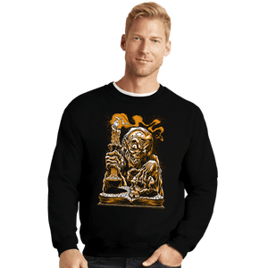 Daily_Deal_Shirts Crewneck Sweater, Unisex / Small / Black Teller Of Tales