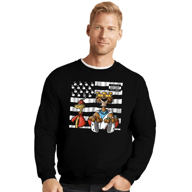 Secret_Shirts Crewneck Sweater, Unisex / Small / Black Princeonia!