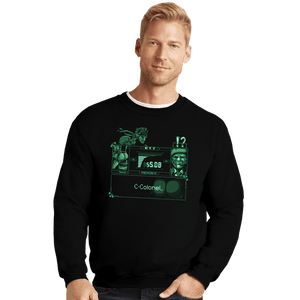 Secret_Shirts Crewneck Sweater, Unisex / Small / Black Butt Dial