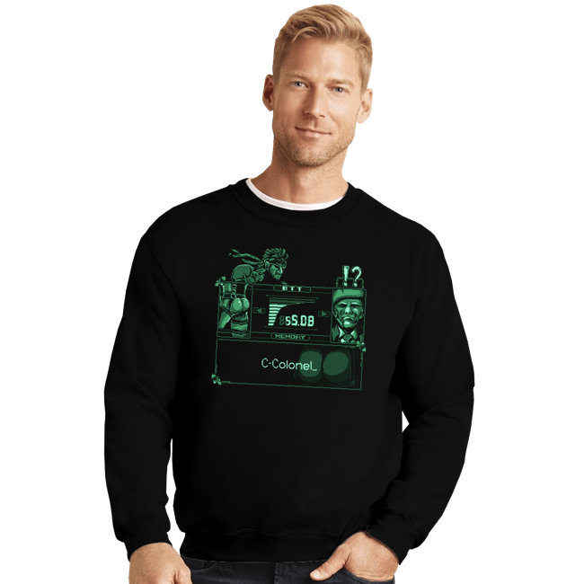 Secret_Shirts Crewneck Sweater, Unisex / Small / Black Butt Dial