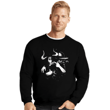 Load image into Gallery viewer, Daily_Deal_Shirts Crewneck Sweater, Unisex / Small / Black Gom Gom Smile

