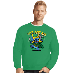 Shirts Crewneck Sweater, Unisex / Small / Irish Green Variant 626