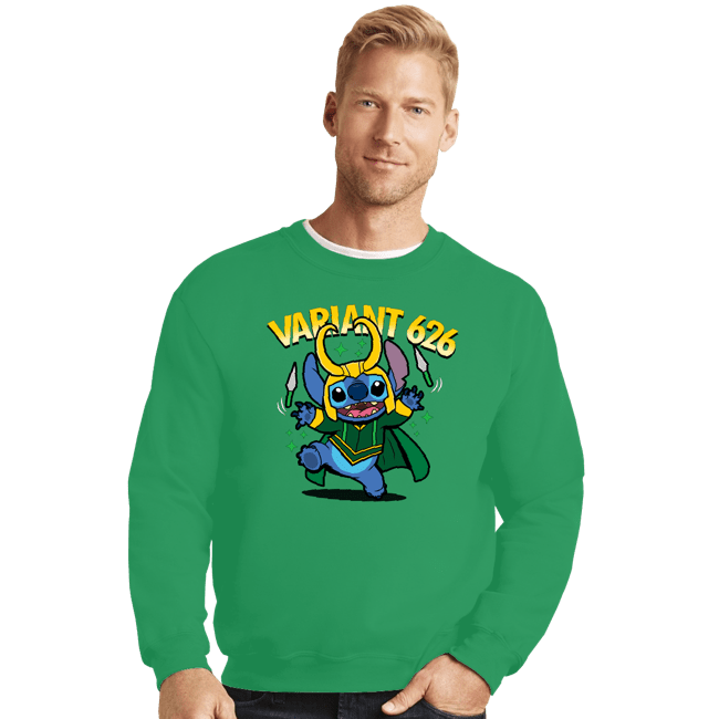Shirts Crewneck Sweater, Unisex / Small / Irish Green Variant 626