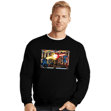 Load image into Gallery viewer, Daily_Deal_Shirts Crewneck Sweater, Unisex / Small / Black New Age Of Supe
