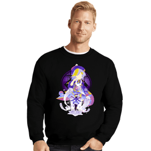 Shirts Crewneck Sweater, Unisex / Small / Black Icy Resurrection Qiqi