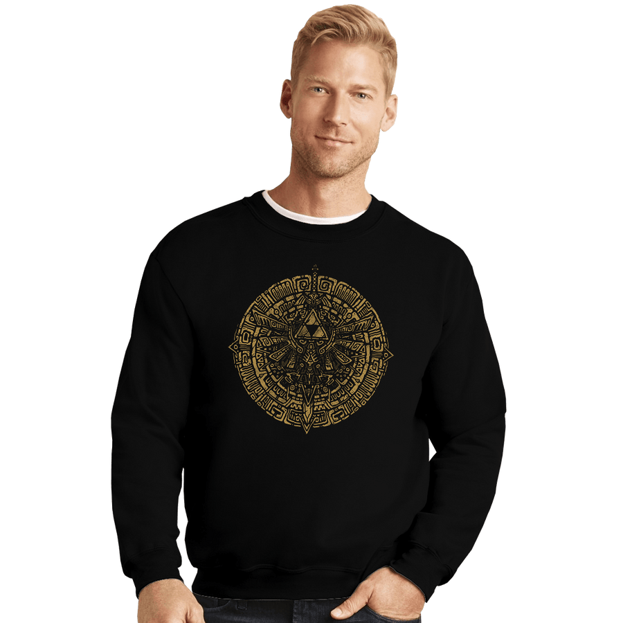 Shirts Crewneck Sweater, Unisex / Small / Black Inca Forces