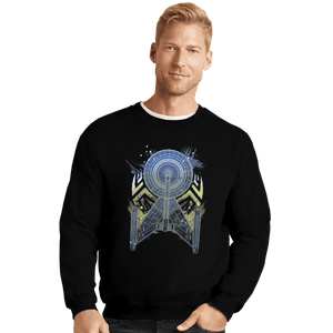 Shirts Crewneck Sweater, Unisex / Small / Black The Spaceship