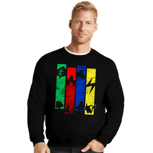 Shirts Crewneck Sweater, Unisex / Small / Black Pokestreaks