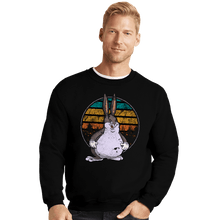 Load image into Gallery viewer, Shirts Crewneck Sweater, Unisex / Small / Black Big Chungus
