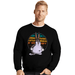 Shirts Crewneck Sweater, Unisex / Small / Black Big Chungus