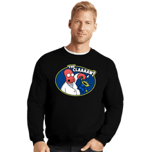 Load image into Gallery viewer, Shirts Crewneck Sweater, Unisex / Small / Black Wrong Claw!
