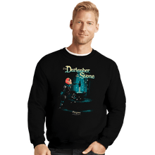 Load image into Gallery viewer, Daily_Deal_Shirts Crewneck Sweater, Unisex / Small / Black The Saber In The Stone
