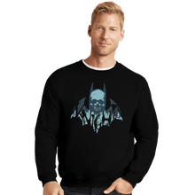 Load image into Gallery viewer, Shirts Crewneck Sweater, Unisex / Small / Black Gothic Knight

