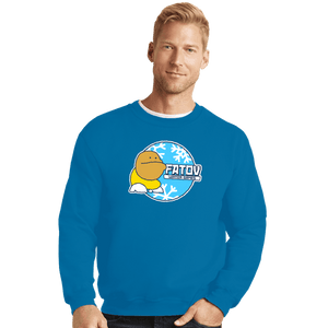 Shirts Crewneck Sweater, Unisex / Small / Sapphire Fatov