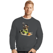 Load image into Gallery viewer, Daily_Deal_Shirts Crewneck Sweater, Unisex / Small / Charcoal Bean Fink
