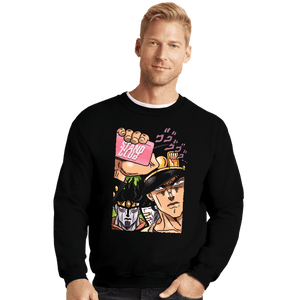 Daily_Deal_Shirts Crewneck Sweater, Unisex / Small / Black Stand Club