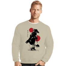 Load image into Gallery viewer, Daily_Deal_Shirts Crewneck Sweater, Unisex / Small / Sand Ruthless Bounty Hunter
