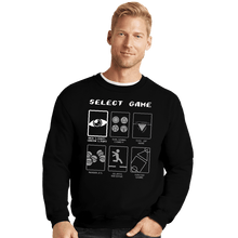 Load image into Gallery viewer, Daily_Deal_Shirts Crewneck Sweater, Unisex / Small / Black Select Game

