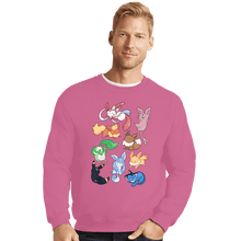 Load image into Gallery viewer, Secret_Shirts Crewneck Sweater, Unisex / Small / Azalea Choose Your Type
