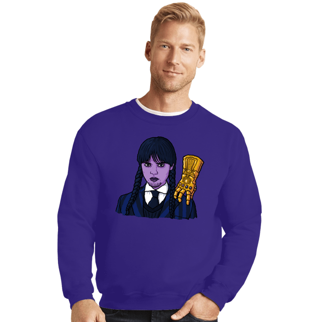 Secret_Shirts Crewneck Sweater, Unisex / Small / Violet Infinithing