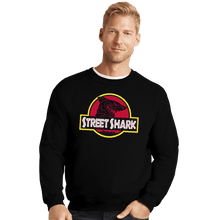 Load image into Gallery viewer, Secret_Shirts Crewneck Sweater, Unisex / Small / Black Street Park
