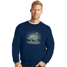 Load image into Gallery viewer, Shirts Crewneck Sweater, Unisex / Small / Navy Jurassic Toy
