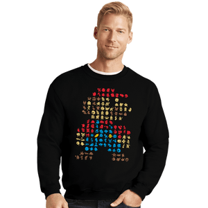 Secret_Shirts Crewneck Sweater, Unisex / Small / Black MAR10 Day