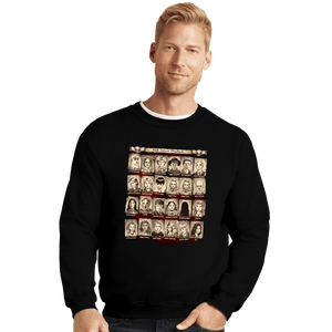 Shirts Crewneck Sweater, Unisex / Small / Black Hellschool Yearbook