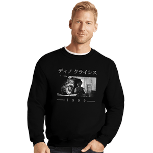 Shirts Crewneck Sweater, Unisex / Small / Black 1999 Dino Crisis