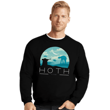 Load image into Gallery viewer, Shirts Crewneck Sweater, Unisex / Small / Black Icey Planet

