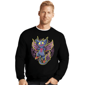 Shirts Crewneck Sweater, Unisex / Small / Black Heartless Kero