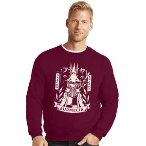 Secret_Shirts Crewneck Sweater, Unisex / Small / Maroon Freya Dragon Knight