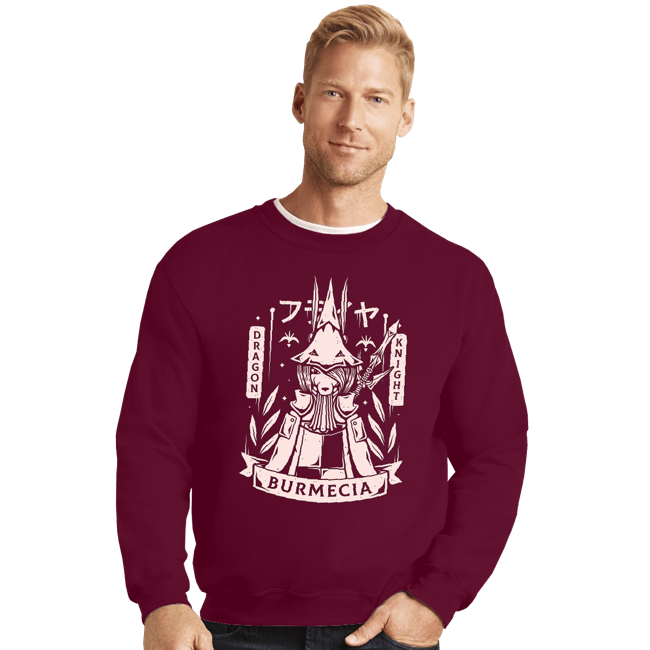 Secret_Shirts Crewneck Sweater, Unisex / Small / Maroon Freya Dragon Knight
