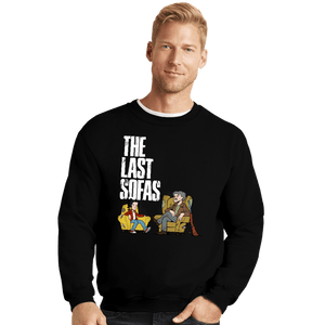 Daily_Deal_Shirts Crewneck Sweater, Unisex / Small / Black The Last Sofas