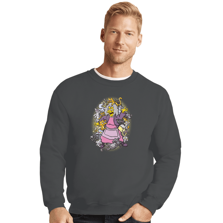 Shirts Crewneck Sweater, Unisex / Small / Charcoal Americat Beauty