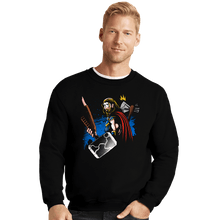 Load image into Gallery viewer, Daily_Deal_Shirts Crewneck Sweater, Unisex / Small / Black The Hammer Returns
