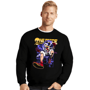 Daily_Deal_Shirts Crewneck Sweater, Unisex / Small / Black Gear 5 Joyboy