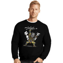 Load image into Gallery viewer, Daily_Deal_Shirts Crewneck Sweater, Unisex / Small / Black Shuriken Disk
