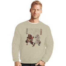 Load image into Gallery viewer, Shirts Crewneck Sweater, Unisex / Small / Sand Unme No Ketto

