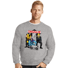 Load image into Gallery viewer, Shirts Crewneck Sweater, Unisex / Small / Sports Grey Skullie Boys
