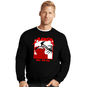 Shirts Crewneck Sweater, Unisex / Small / Black Mandy Em All