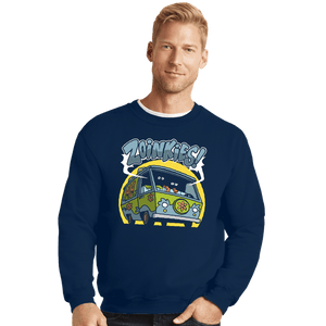 Secret_Shirts Crewneck Sweater, Unisex / Small / Navy Zoinkies
