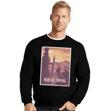Load image into Gallery viewer, Shirts Crewneck Sweater, Unisex / Small / Black The Future Of Moisture Farming

