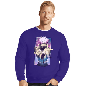 Shirts Crewneck Sweater, Unisex / Small / Violet Unlimited Void